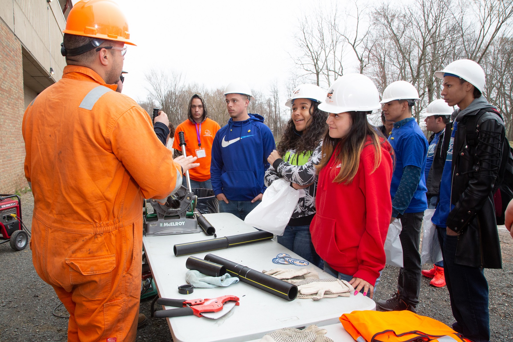 High School Students Learn About Trades, Job Opportunities at 2019